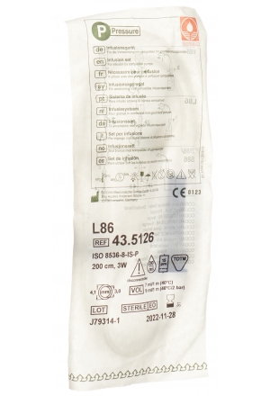 Set per infusione Codan L86-3W Rubinetto a 3 vie
