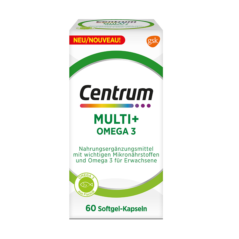 Centrum MULTI PLUS OMEGA3 60 pezzi