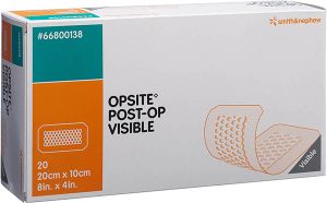 OPSITE POST OP VISIBILE medicazione trasparente per ferite 20x10cm 20 pezzi
