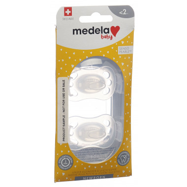 Medela Baby Nuggi New Born 0-2 Trasparente 2 pezzi