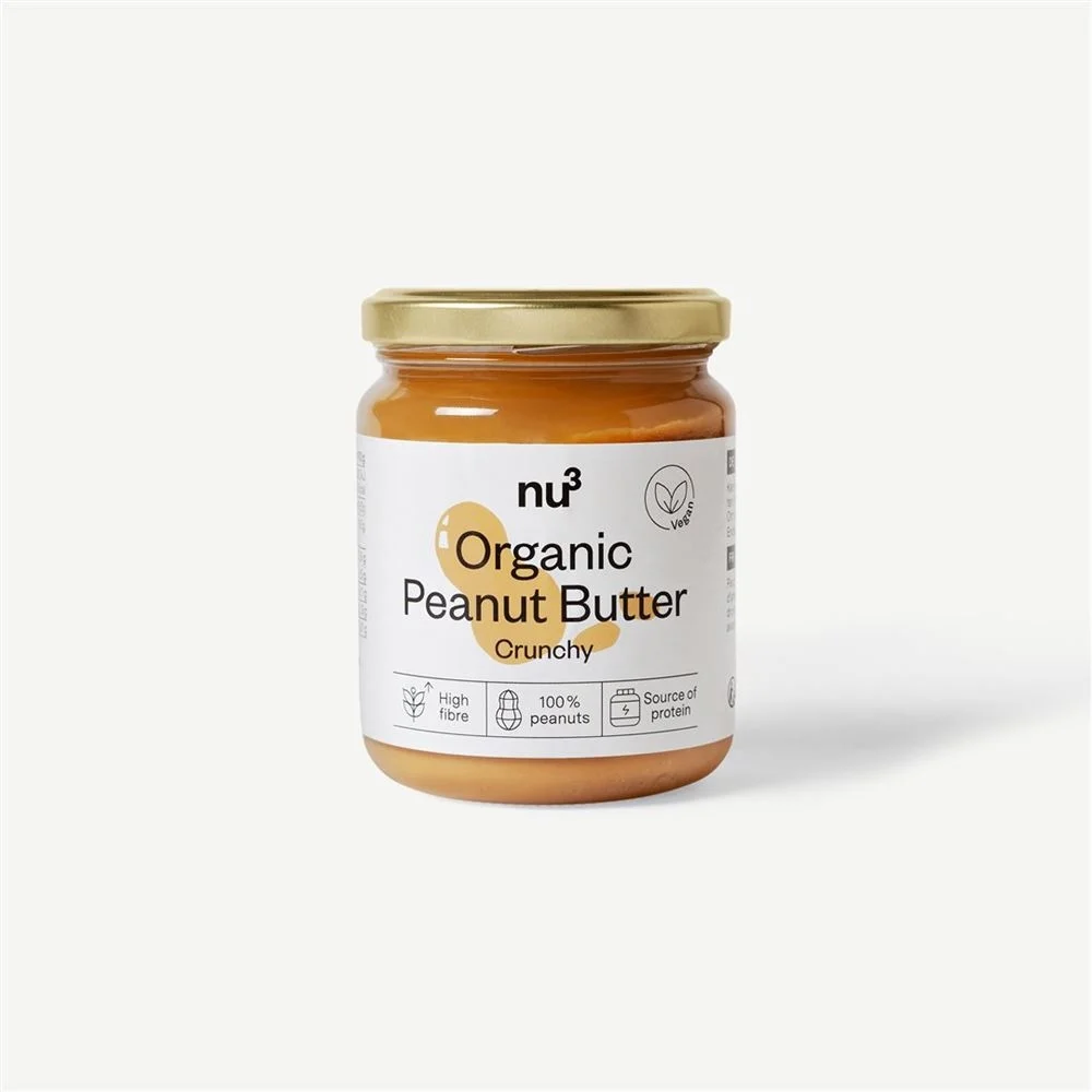 NU3 Burro di arachidi bio Croccante 250g