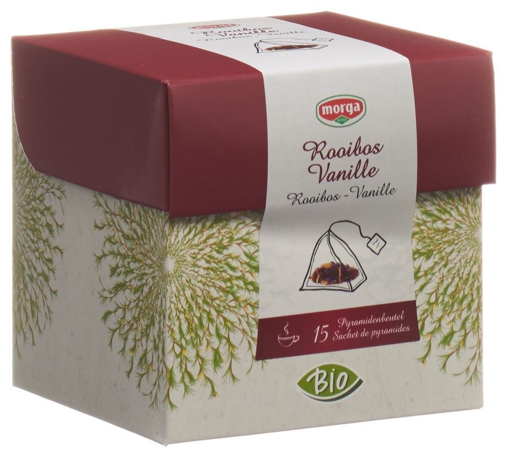 Morga Tè Rooibos Vaniglia Piramide Bio 15 pezzi
