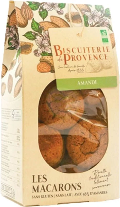 BISCUITERIE amaretti alla mandorla gf bio 130g