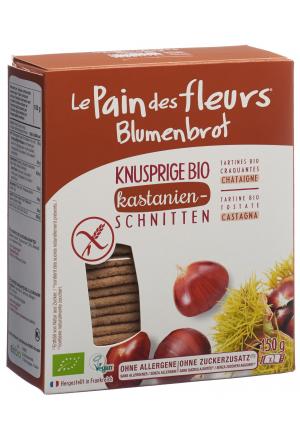 Pane fiore fette croccanti di castagne 150g