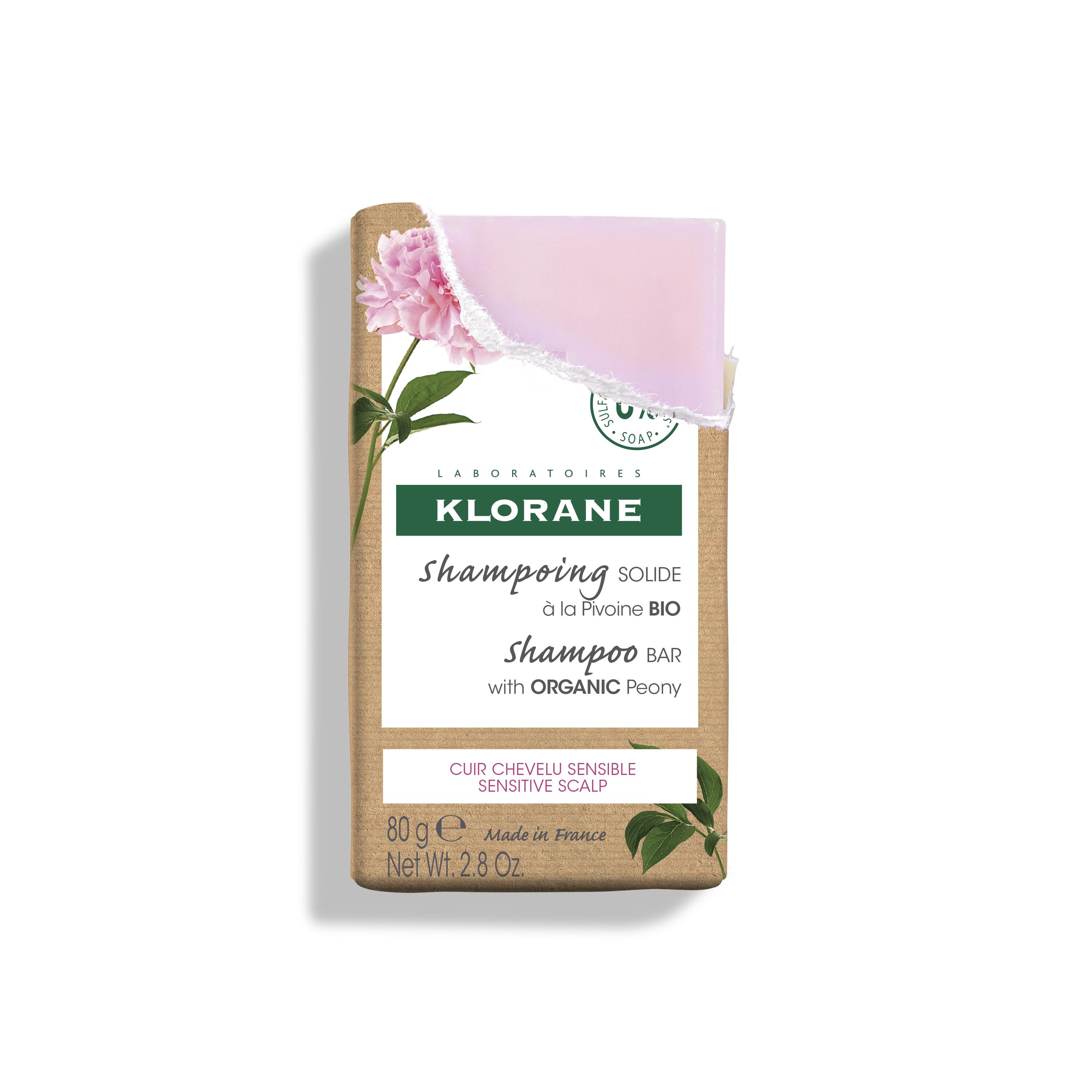 KLORANE Shampoo Bar Peonia Bio 80g