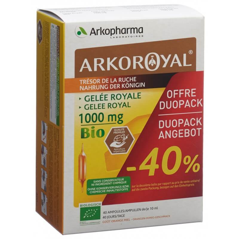Arkoroyal® Pappa Reale Drink 1000 mg Duo 2 x 20 pezzi