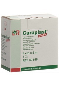 Medicazione per ferite Curaplast 4cmx5m rotolo color pelle