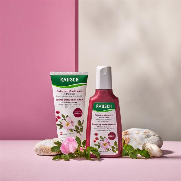 RAUSCH Balsamo protettivo del colore con rosa selvatica 150ml