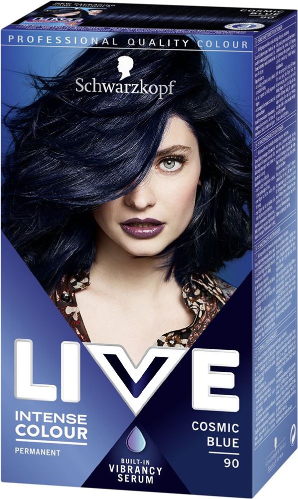 Gel colorato intenso LIVE 090 Blu cosmico