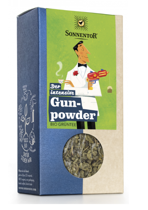 SONNENTOR Tè verde polvere da sparo aperto BIO 100 g