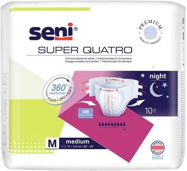 Seni Super Quatro M Btl 10 pezzi