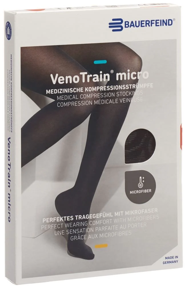 Bauerfeind VT MICRO AT KKL2 S p/s punta chiusa nero