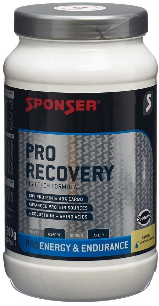 SPONSER® Pro Recovery Drink Vanilla Ds 900g