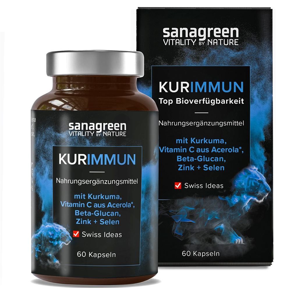 KURIMMUN Sanagreen micellare Curcuma Ext Capsule 60 Capsule