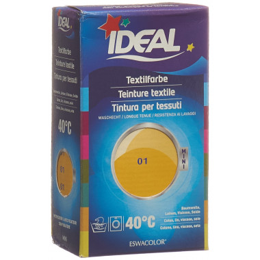 IDEAL MINI cotone colore No01 giallo