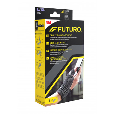 3M Futuro Deluxe stecca per pollice L/XL sinistra/destra nero