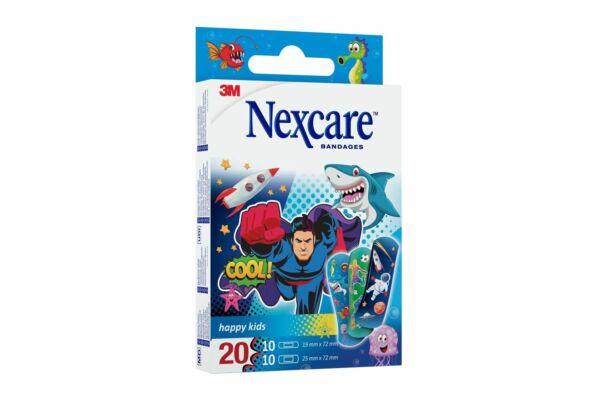 3M Nexcare cerotti per bambini Happy Kids Cool 20 pezzi