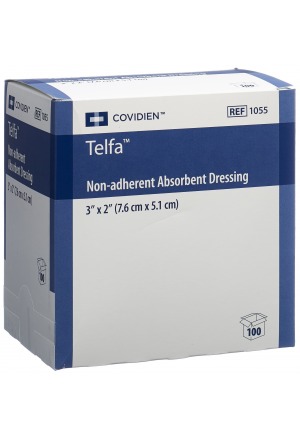 Telfa Sterile EUR Medicazione per ferite 5,1x7,6 cm 100 pezzi