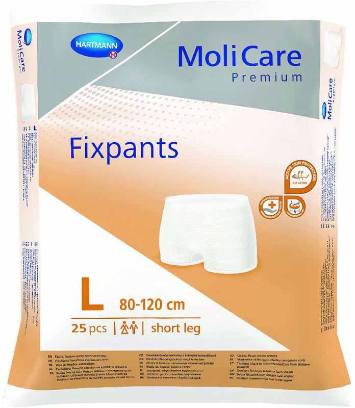 MoliCare Premium Fixpants gamba corta L 25 pezzi