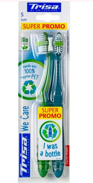 Trisa We Care spazzolino morbido DUO