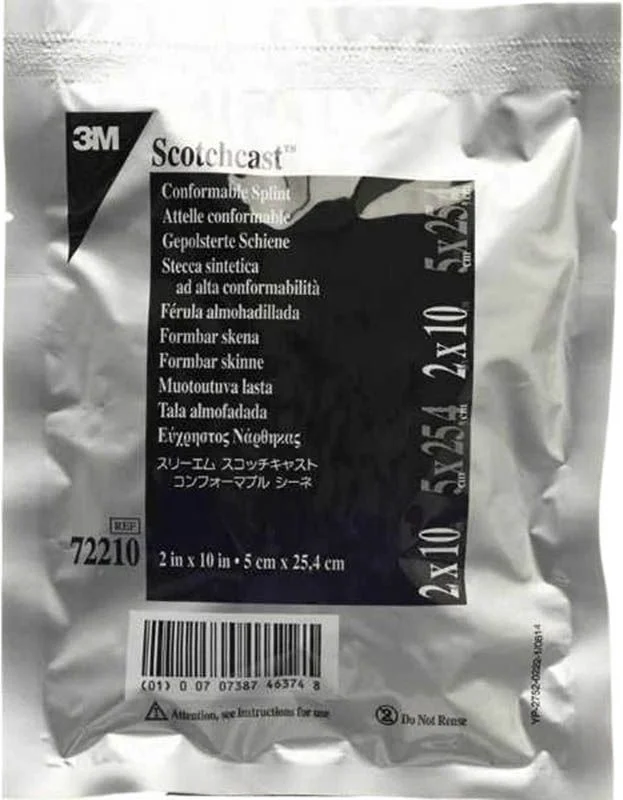 3M Scotchcast Quick Step Splint 5,1x25,4 cm 10 pezzi