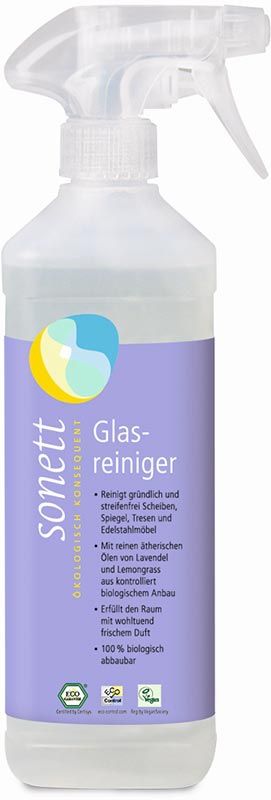 Sonett Spray detergente per vetri 0,5lt