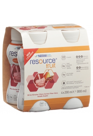 Frutta Pera-Ciliegia 4 Fl 200ml