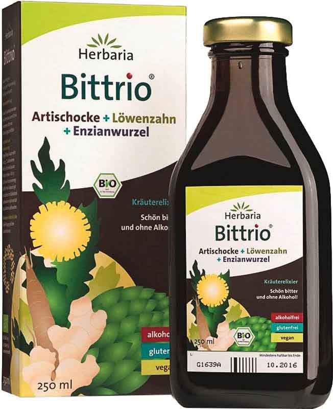 HERBARIA Elisir alle erbe Bittrio bio 250ml