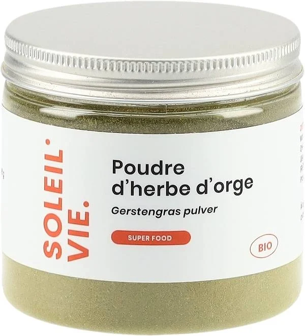Soleil Vie Erba d'Orzo in Polvere Biologica Ds 50g
