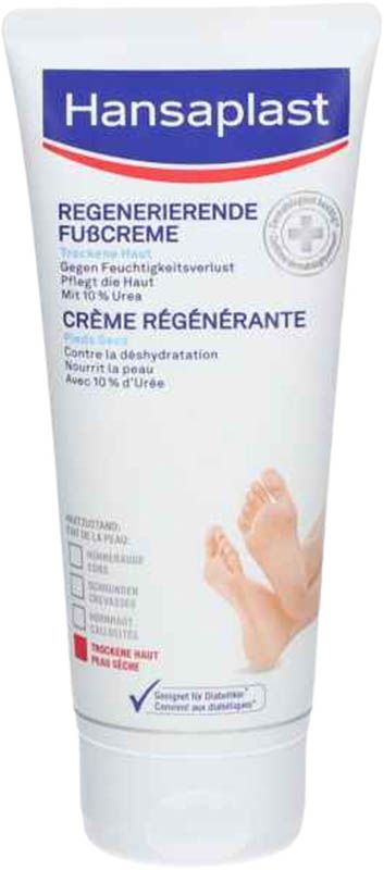 HANSAPLAST Crema piedi rigenerante 10% Urea nuovo 100ml