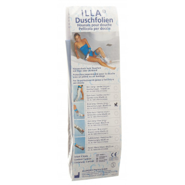 Illa Film protettivo per doccia 80x40cm Piede Ginocchio Btl 5 pezzi