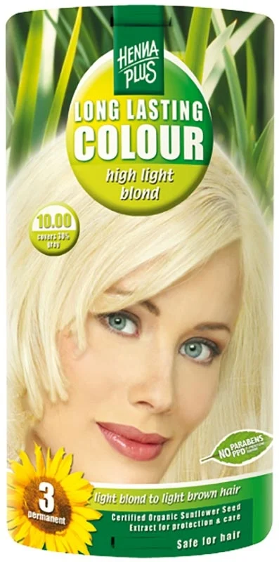 HENNA Plus Colore a lunga durata 10.00 Biondo Chiaro Alto