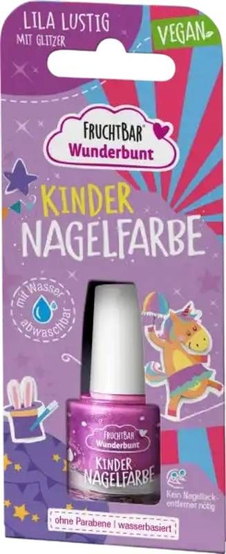 FRUCHTBAR Wunderbunt Kind Nagelfa lila lustig 5ml