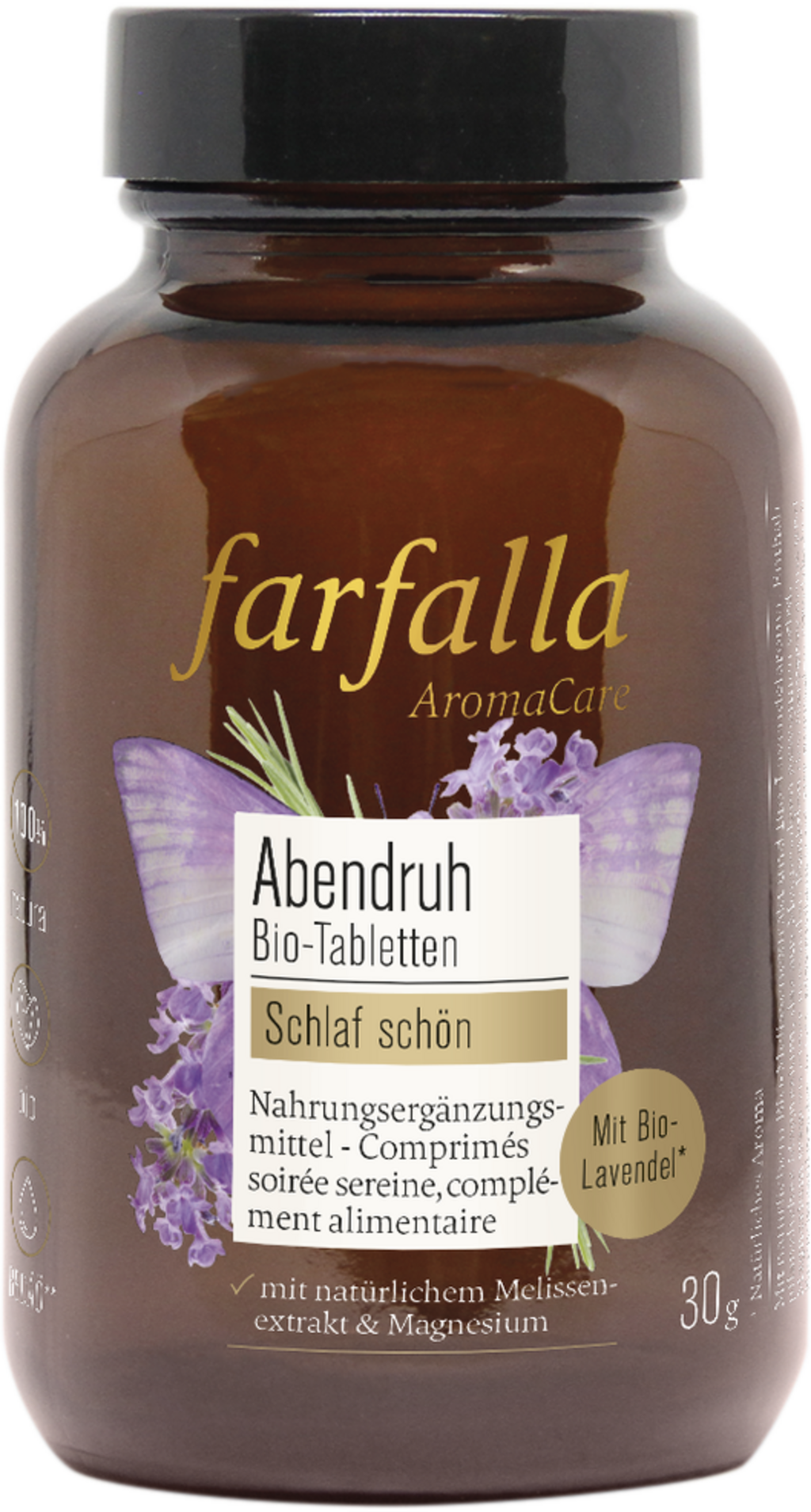 FARFALLA Abendruh compresse biologiche dormire bene 80 pz.