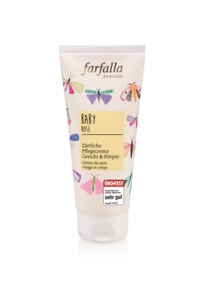 FARFALLA Baby Care Crema Viso e Corpo Rosa 100ml