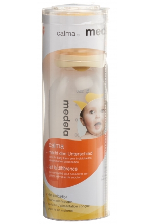 Medela Calma Muttermilchsauger mit 250ml Flasche