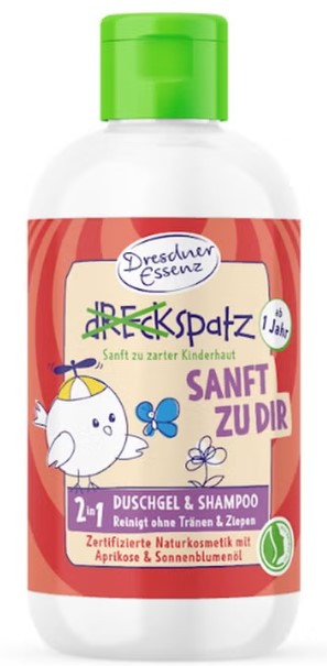 Dresdner Dreckspatz Doccia e Shampoo 2in1 Delicato 250ml