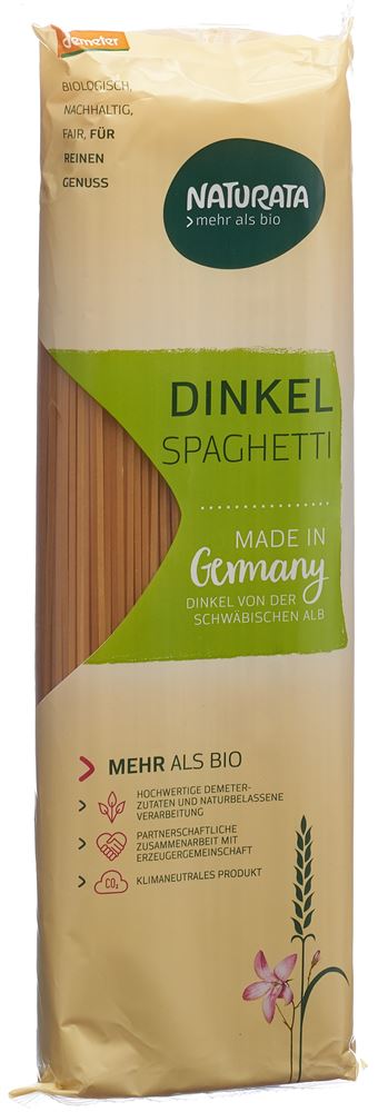 NATURATA Spaghetti di farro chiari Demeter 500g