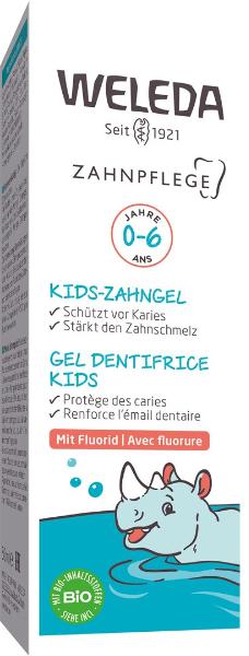 WELEDA Gel per denti per bambini con fluoro Tubo 50ml