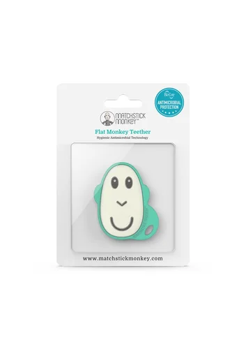 MATCHSTICK MONKEY Scimmia verde dal muso piatto