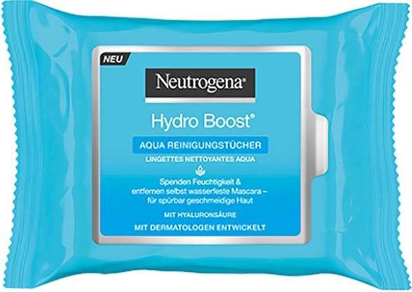 Neutrogena Hydro Boost Aqua Salviette detergenti 25 pezzi