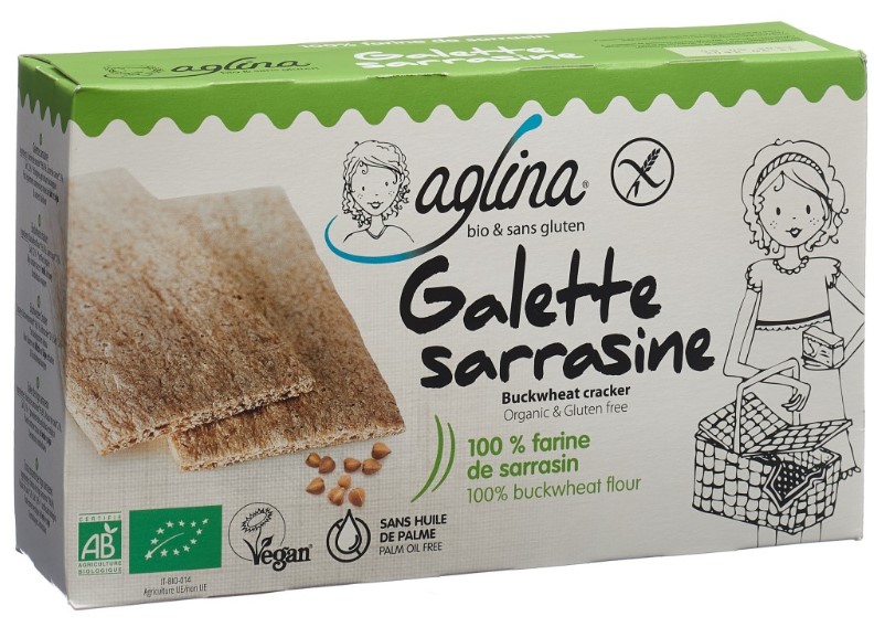 AGLINA Galette di grano saraceno Bio 160g