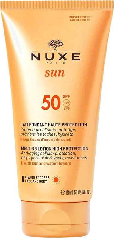 Nuxe Sun Lait Visage & Corps SPF50+ 150ml