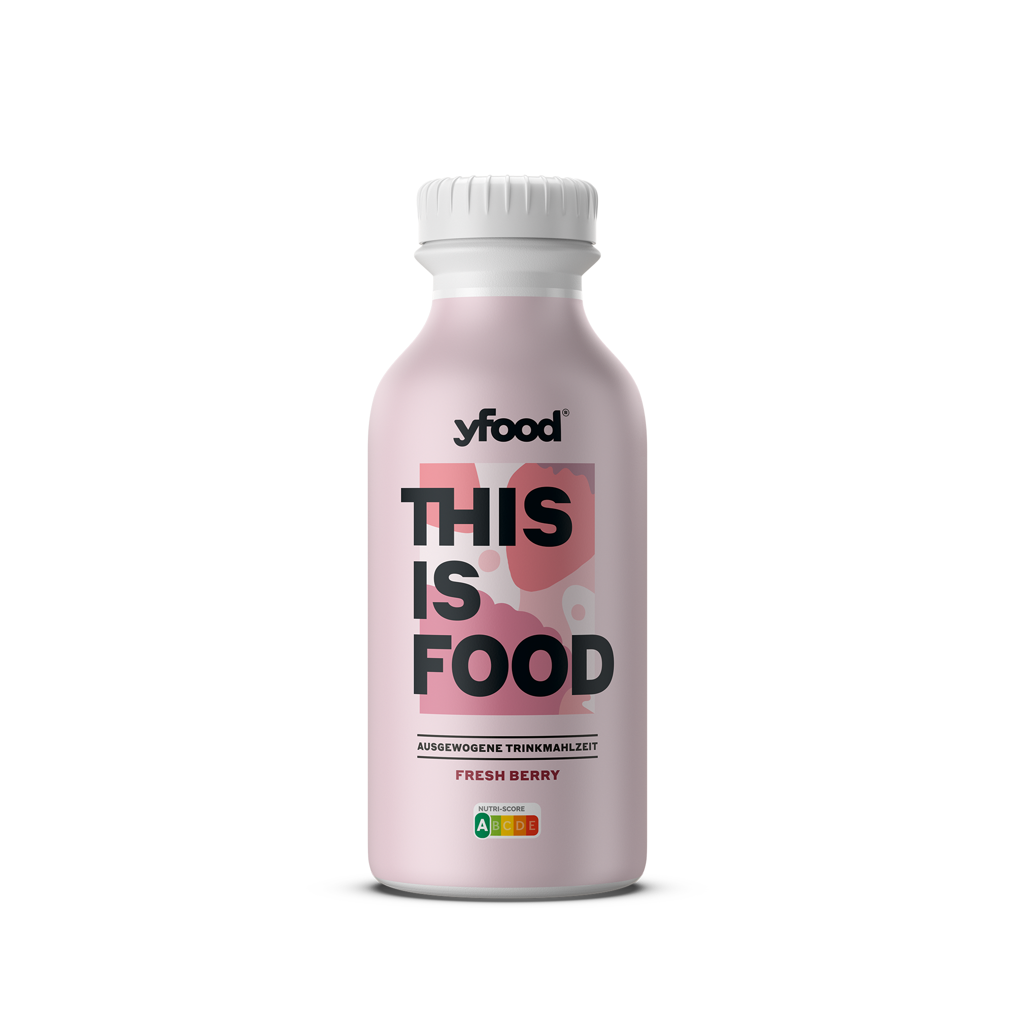 YFOOD Trinkmahlzeit Fresh Berry Flasche 500ml