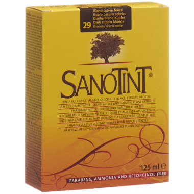 Colore per capelli Sanotint 29 biondo scuro rame