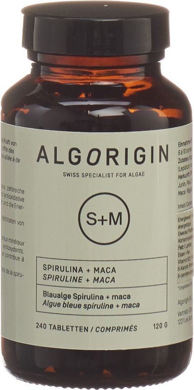 ALGORIGIN Spiruline + Maca Tablette 240 Stück