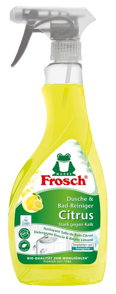 FROSCH Detergente per doccia e bagno agli agrumi Vapo 500ml