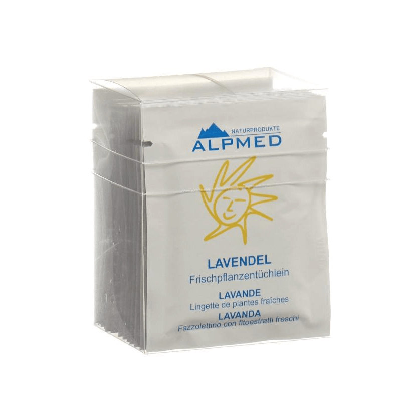 Alpmed salviette vegetali fresche alla lavanda 13 pezzi