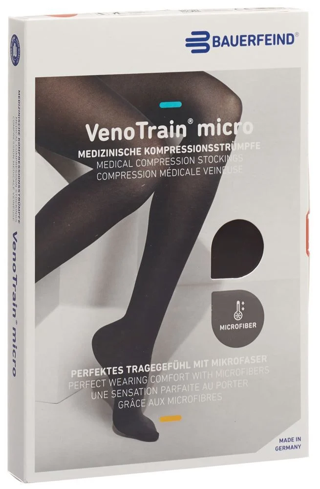 Bauerfeind VT MICRO AD KKL2 XL n/l punta chiusa nero 1 paio