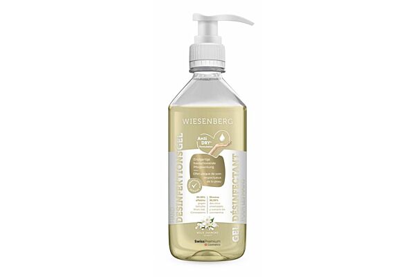Wiesenberg Gel disinfettante per le mani Gelsomino selvatico 500ml